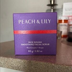 Peach & Lily Rice Dough Smoothing Facial Scrub